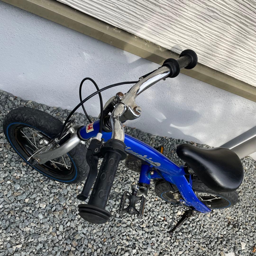 へんしんばいく　14インチ　ブルー