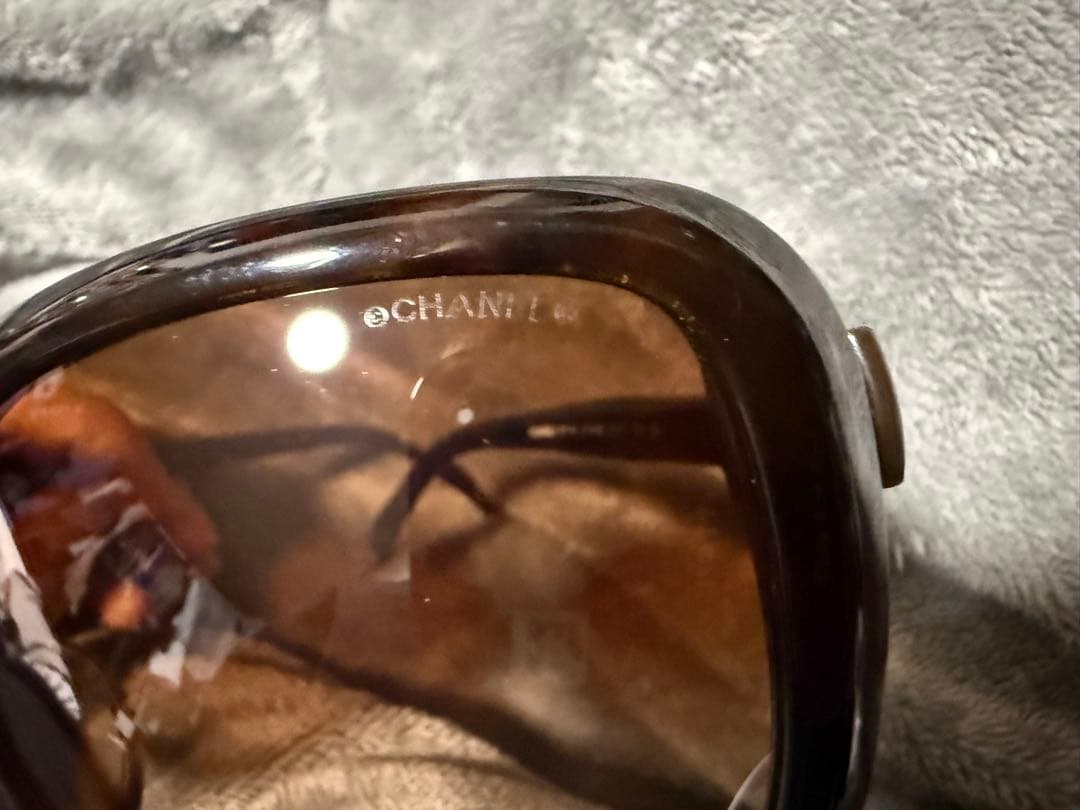 CHANEL リボン型 サングラス【訳あり】