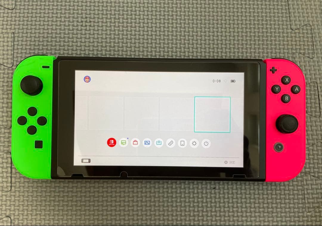 【サザエさん専用】スイッチ本体スプラトゥーン+SD+保護フィルム+有線アダプター