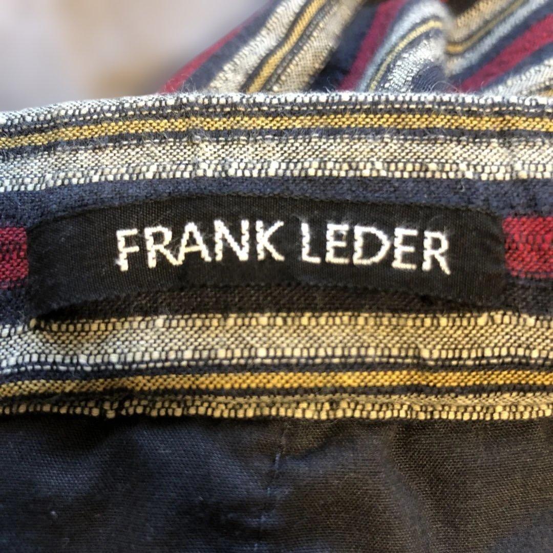 FRANK LEADER フランクリーダー　ドローストリング　ストライプパンツM