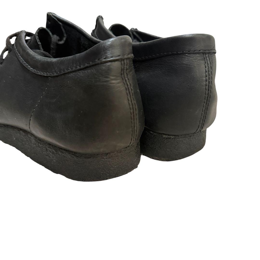 【極大サイズ】Clarks ワラビー ブラックレザー 30 - 30.5cm相当