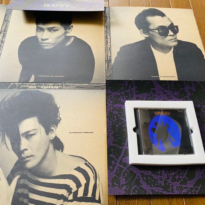 【限定盤】BOOWY \"GIGS\" JUST A HERO TOUR 1986