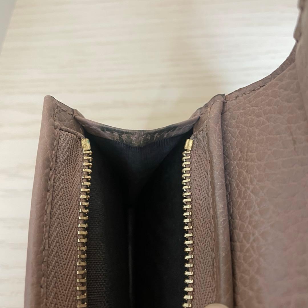 グッチミニウォレット マーモント GGスプリームキャンバス GUCCI