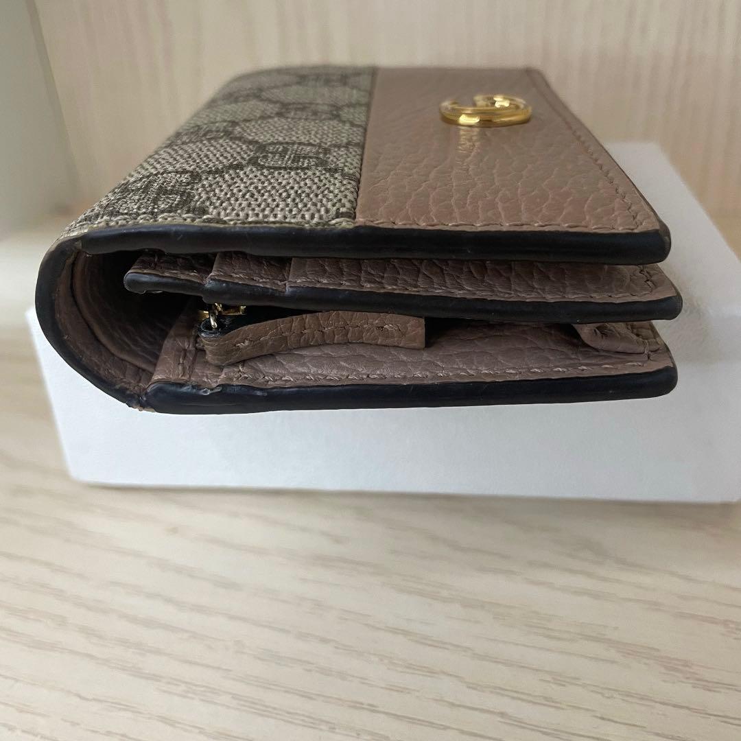 グッチミニウォレット マーモント GGスプリームキャンバス GUCCI