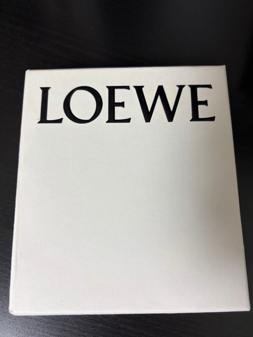 【美品】LOEWE ベージュ 三つ折り財布