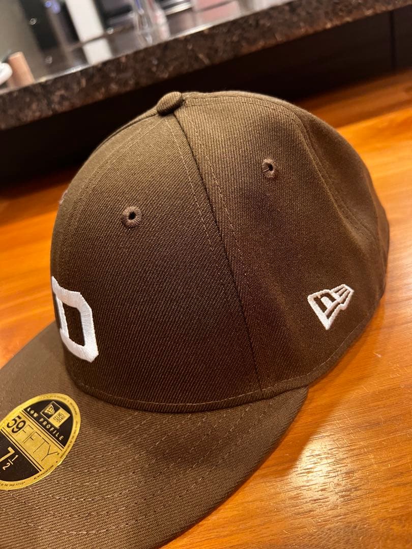 DESCENDANT NEW ERAブラウン 59fifty LP 7 1/2