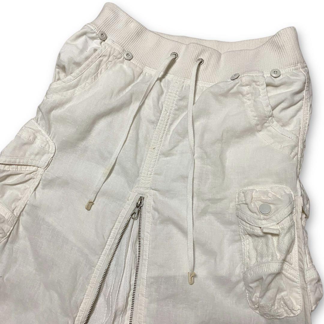 スカート archive goa gimmick zip cargo long skirt