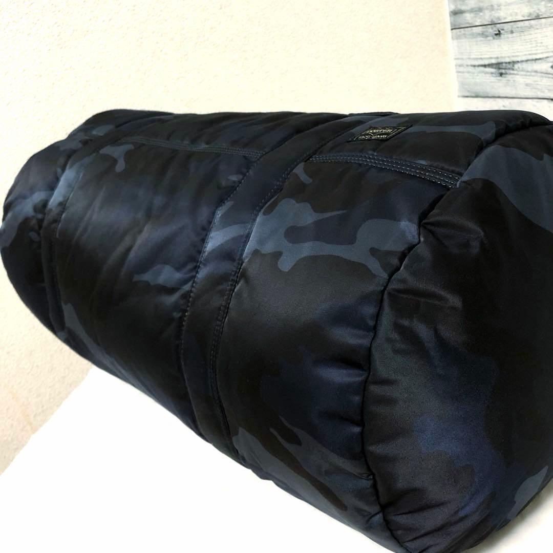 未使用級✨激レア ポータータンカー ボストンバッグM 2wayカモフラネイビー