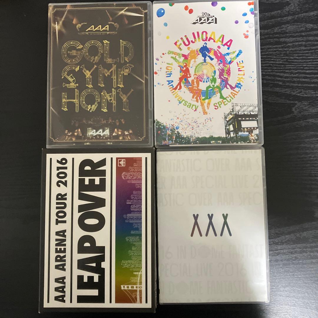 AAA ライブDVD LIVE TOUR まとめ売り　2009〜2019 14種