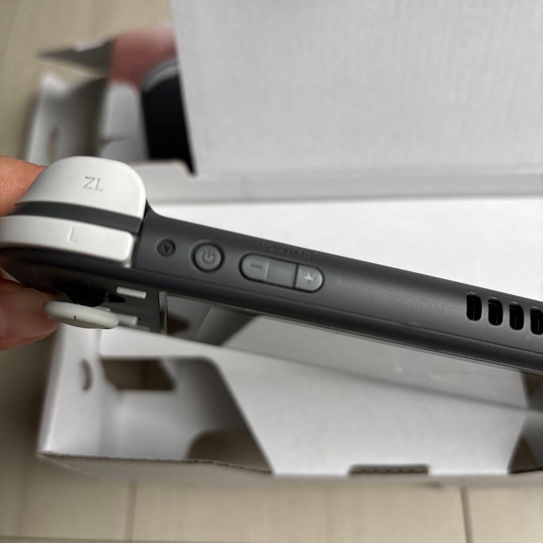 Switchライト　本体　ジャンク　グレー