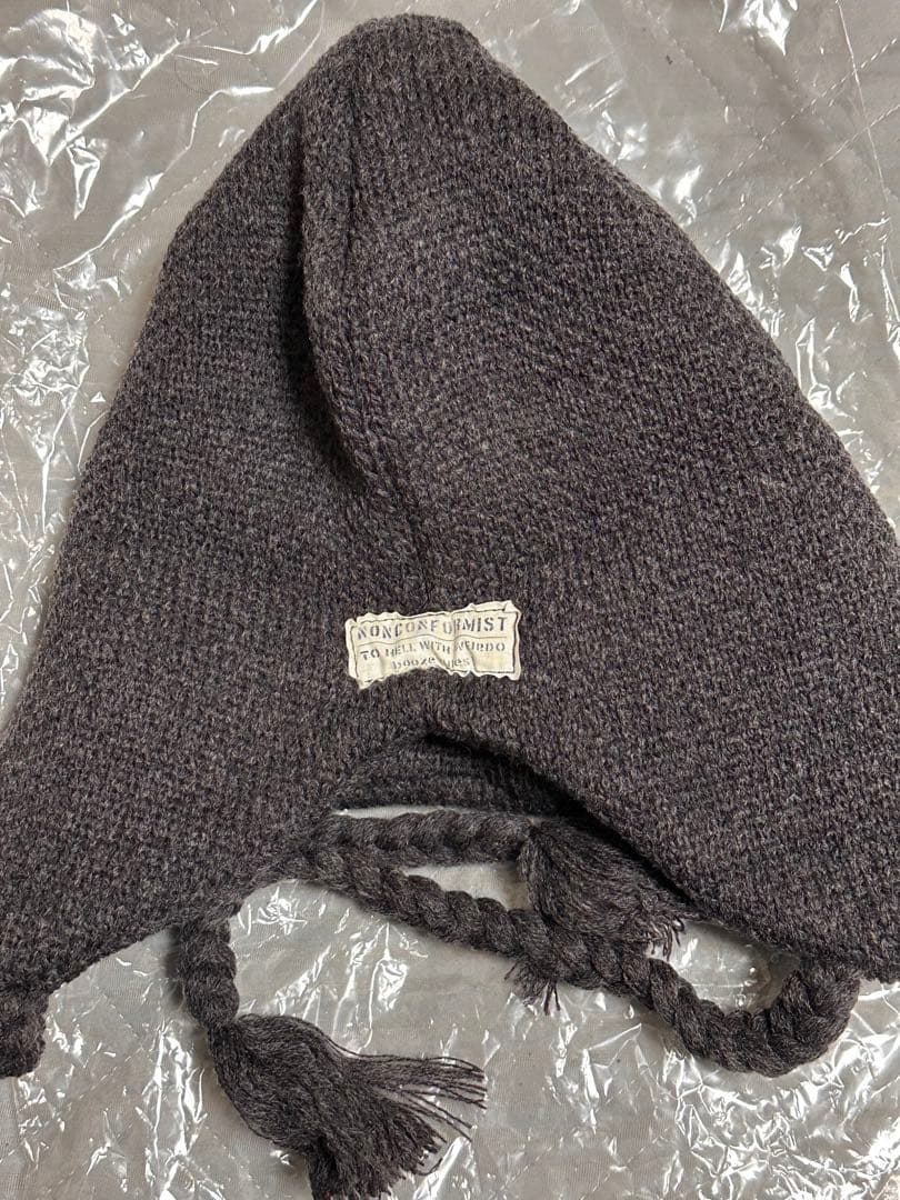 WEIRDO イヤーマフキャップ　ニット帽　GLAD HAND