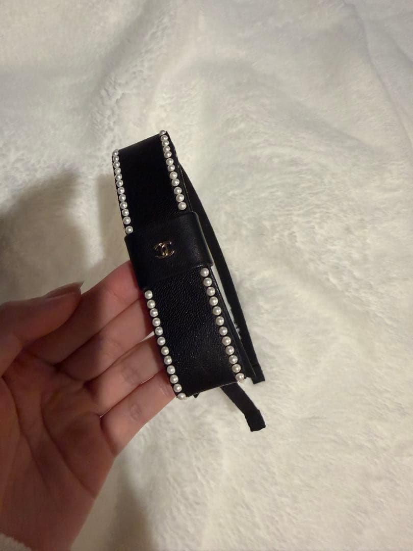 CHANEL カチューシャ リボン