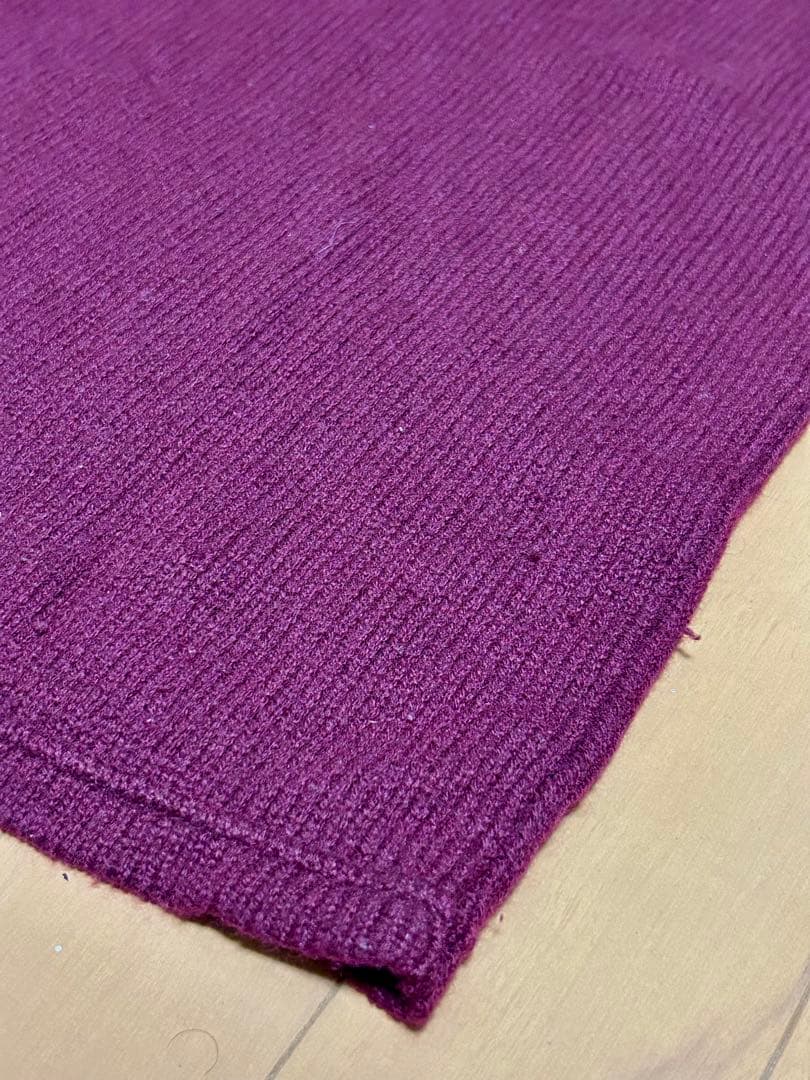 トップス PRADA 13ss cashmere knit vest wine red