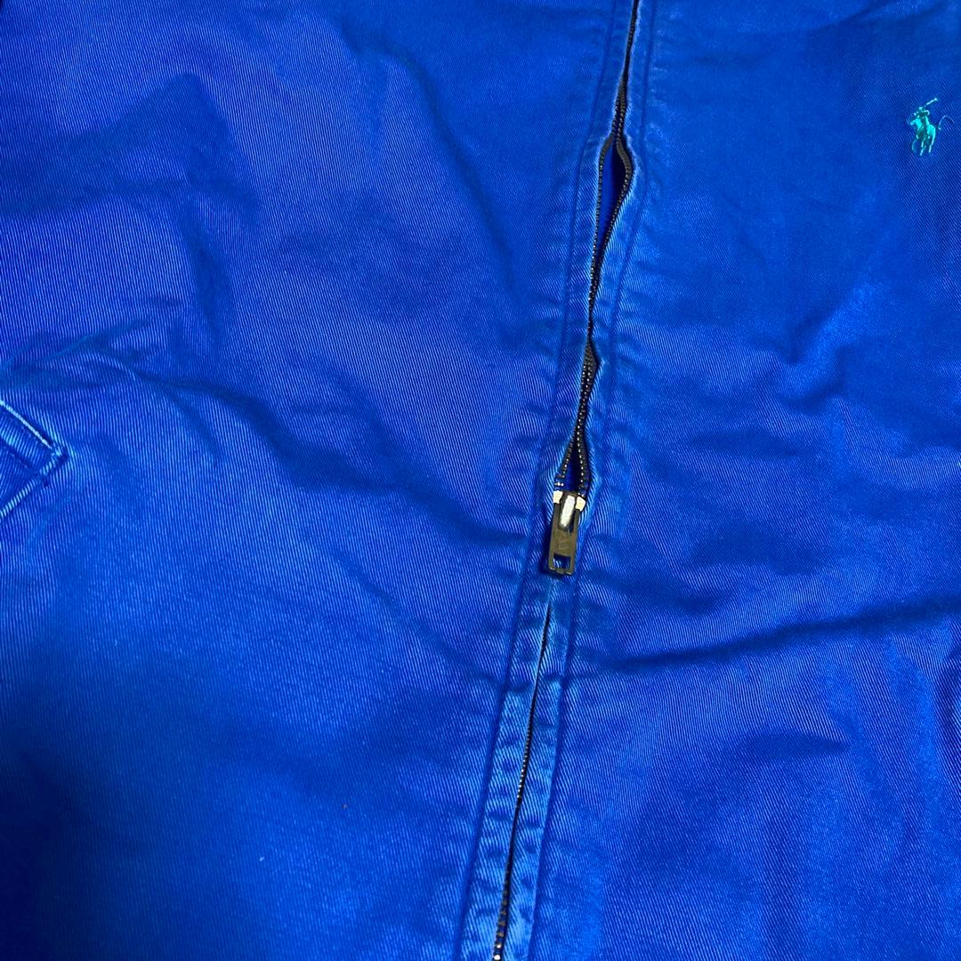 90s vintage ポロバイラルフローレン スイングトップ ブルー USA製