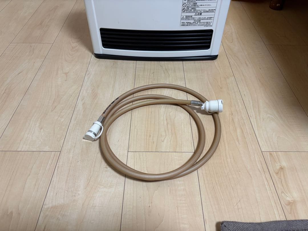 ガスファンヒーター 都市ガス