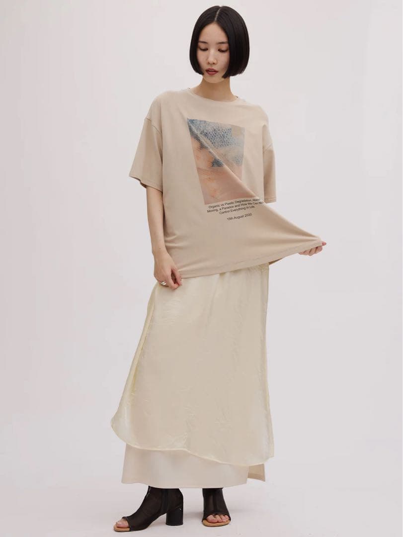 Silvia Conde Oliván×Ameri OVERSIZE T