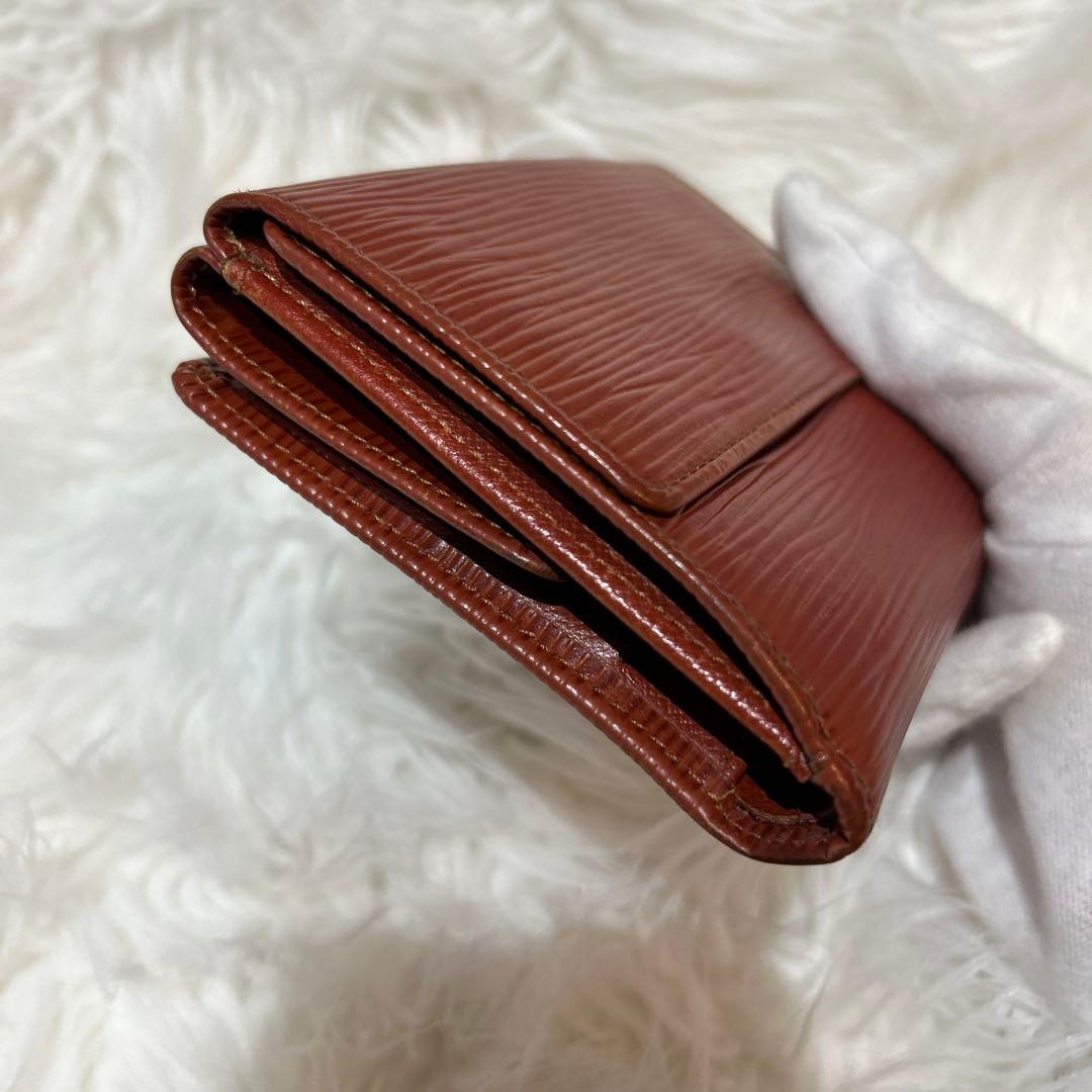 ヴィトン　エピ　折りたたみ財布