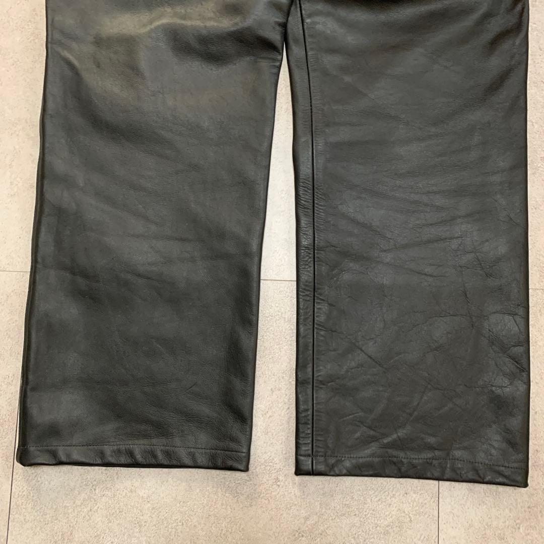HORN WORKS ホーンワークス レザーパンツ サイズ38 2XL相当