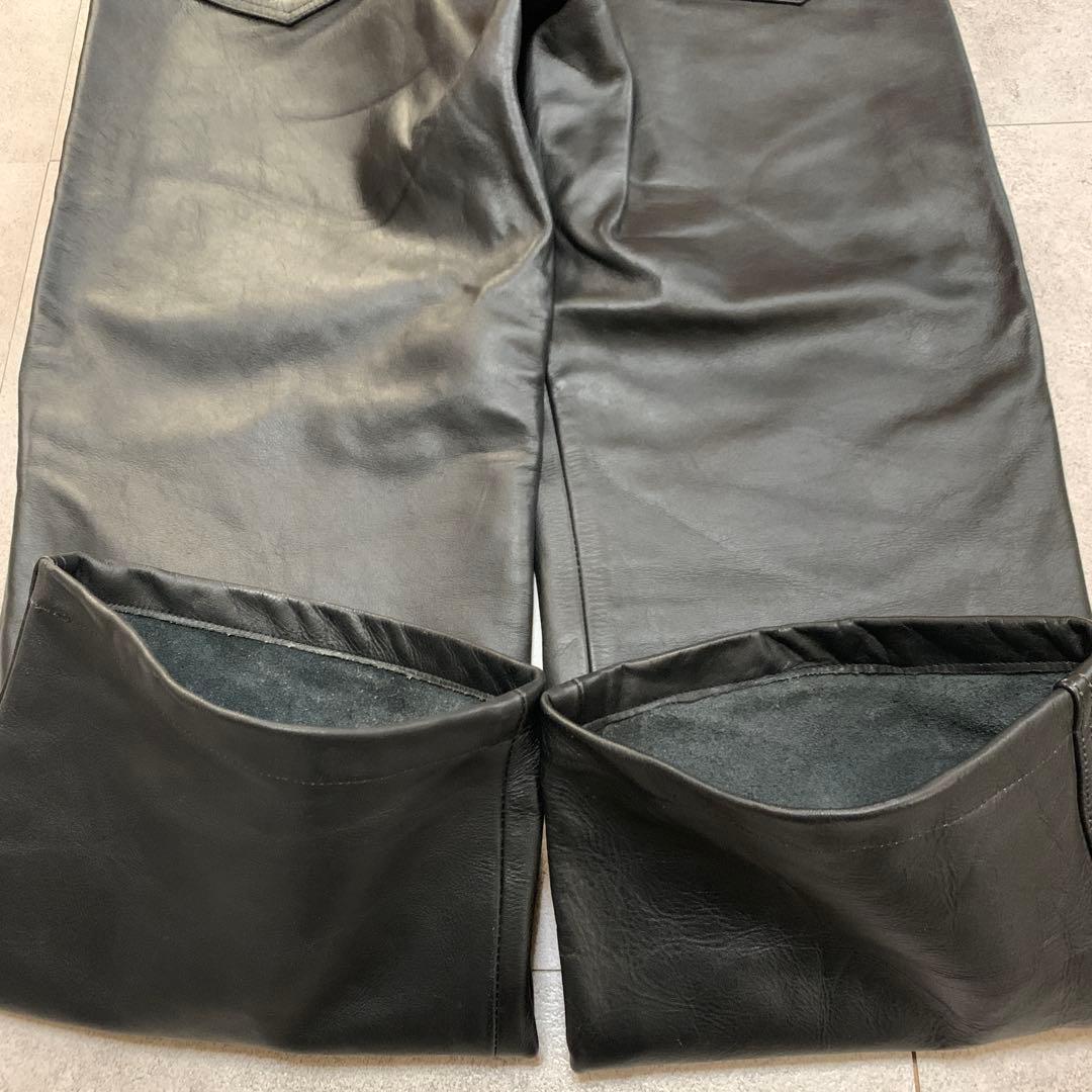 HORN WORKS ホーンワークス レザーパンツ サイズ38 2XL相当