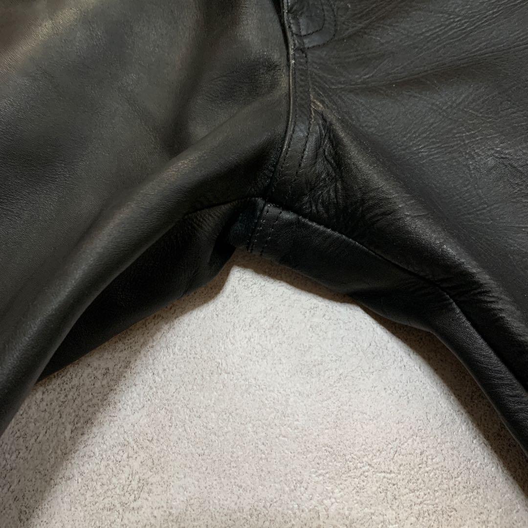 HORN WORKS ホーンワークス レザーパンツ サイズ38 2XL相当