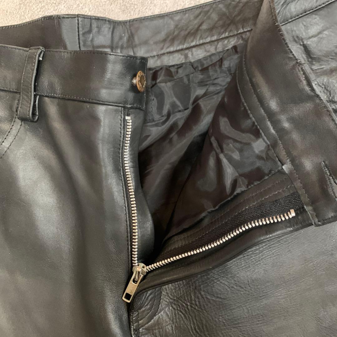 HORN WORKS ホーンワークス レザーパンツ サイズ38 2XL相当