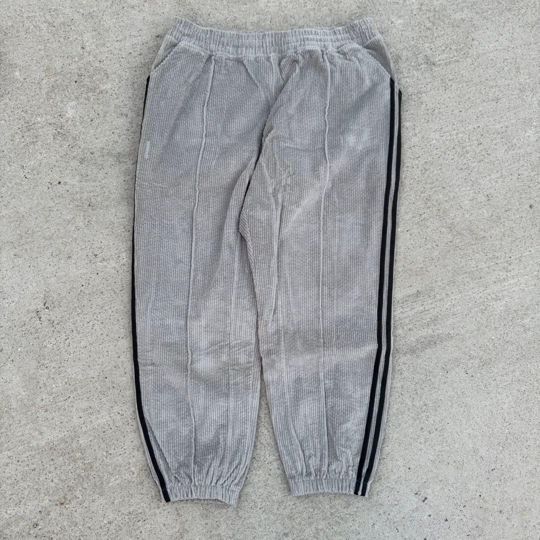 adidas アディダス IVYPARK コーデュロイパンツ グレー XL 太畝