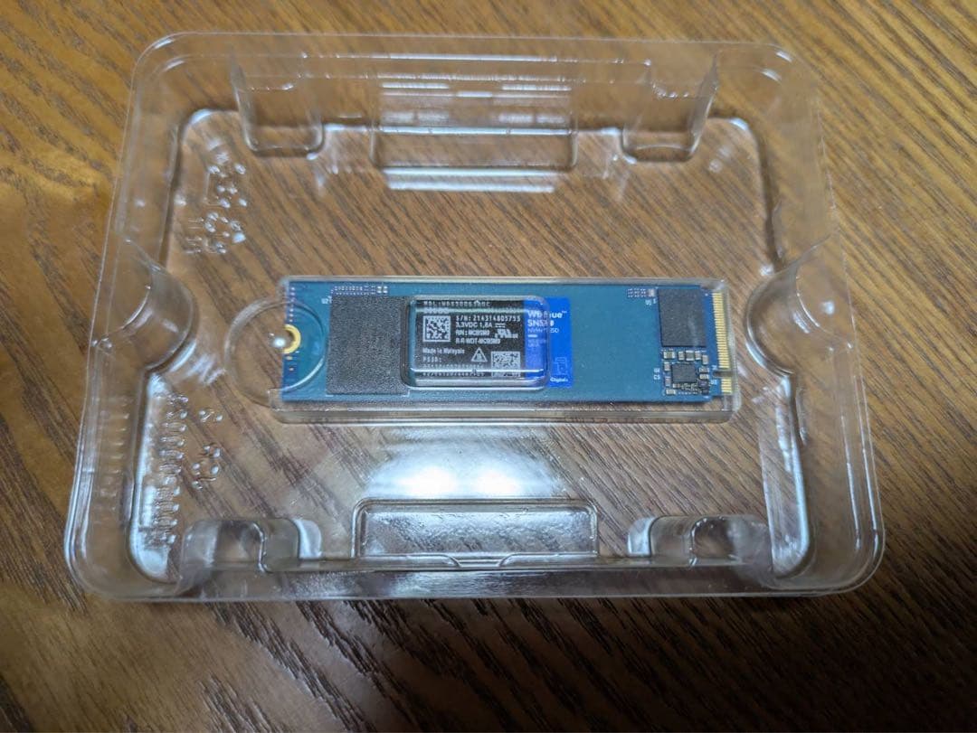 内蔵型SSD WesternDigital BLUE SN570 500GB m.2ssd