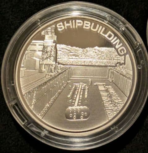 ＃ 明治産業革命 記念硬貨 プルーフ3枚セット 日本ミント