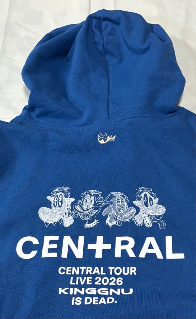 KG IS DEAD HOODIE KING GNU フーディー Lサイズ 青