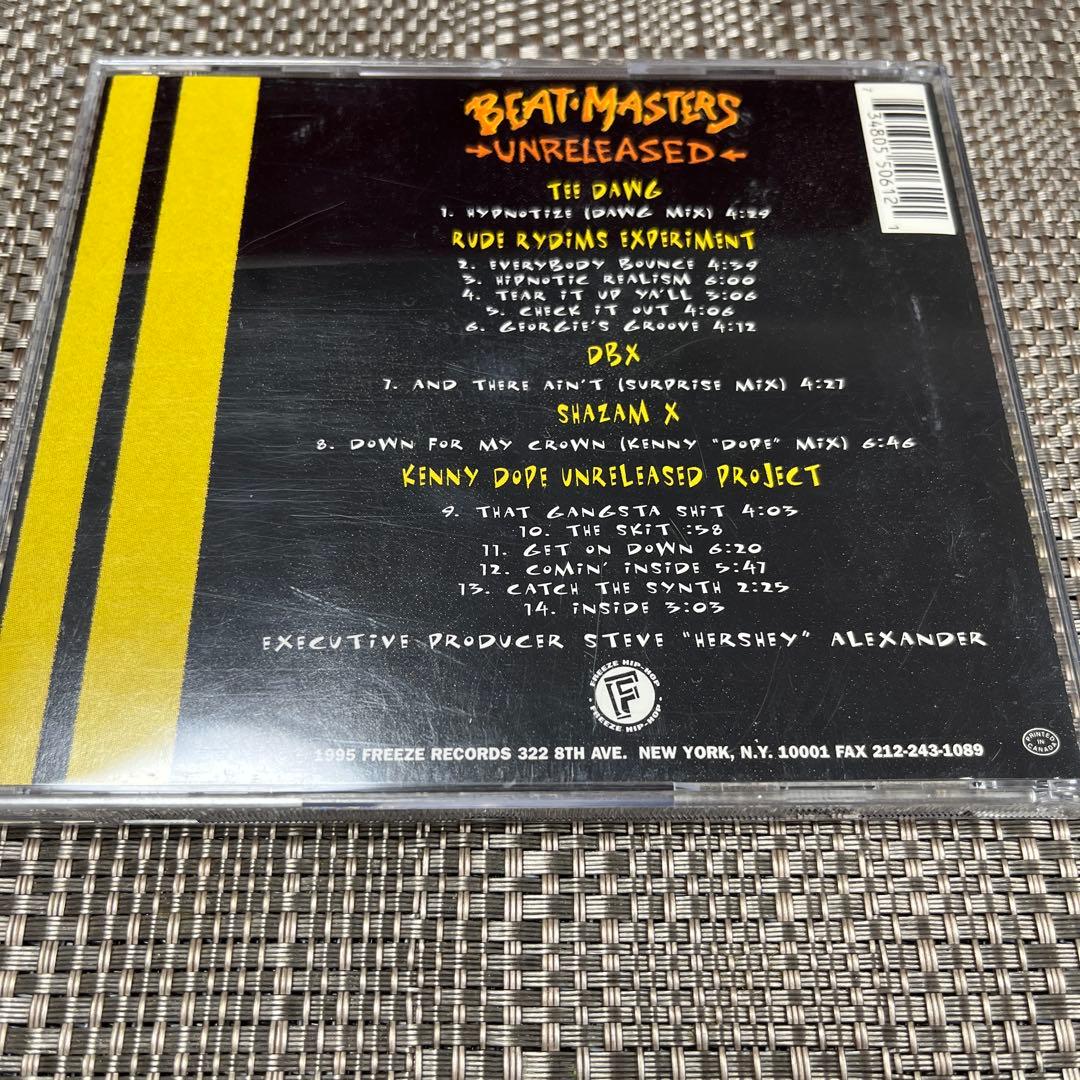 【CD】UNRELEASED / BEAT MASTERS（SHAZAM X他）