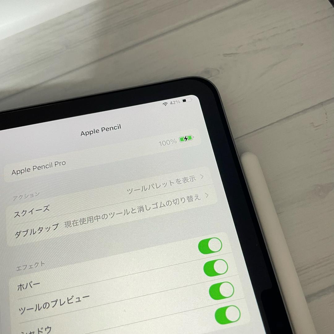動作確認済み！【美品】Apple Pencil Pro