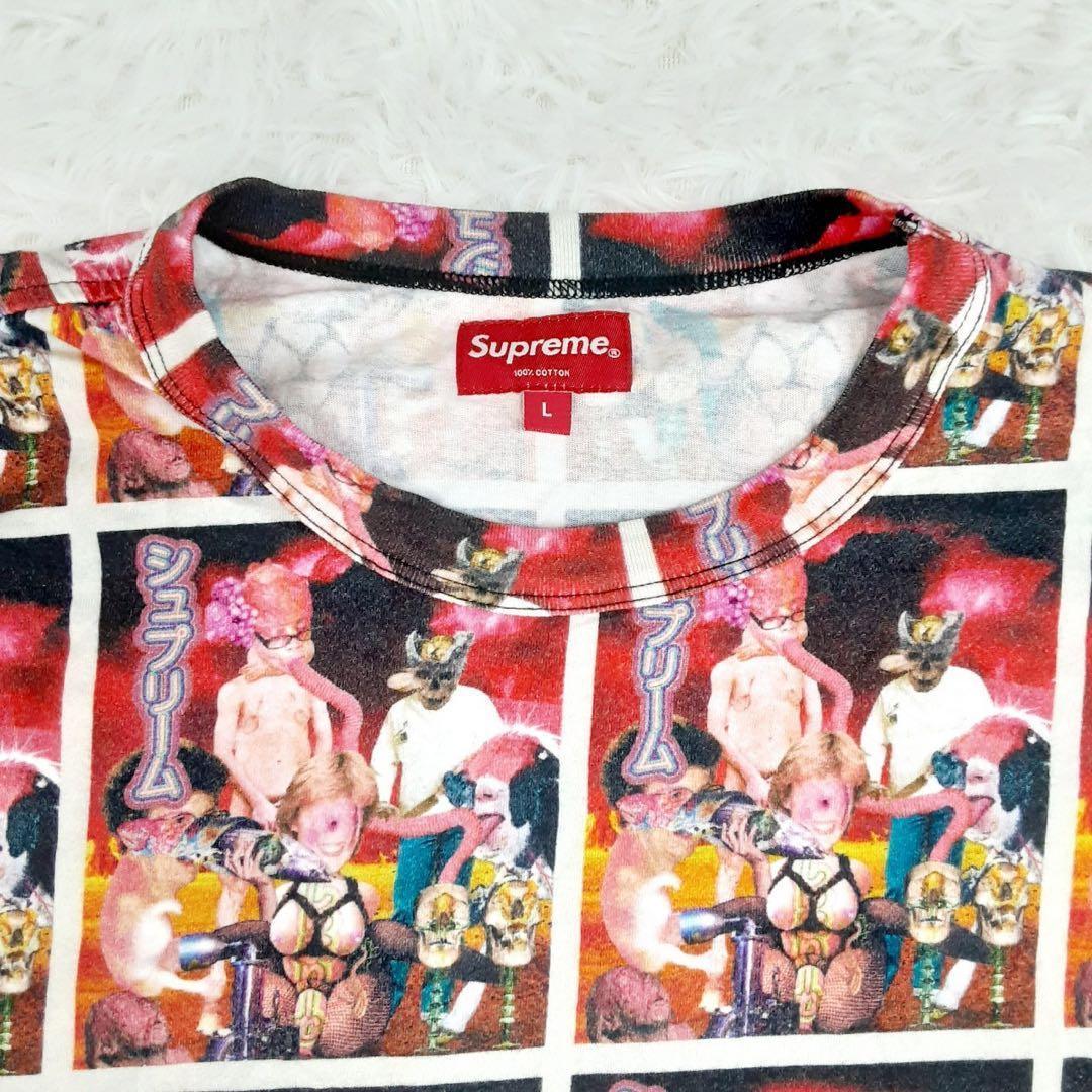 希少デザイン◎supreme シュプリーム Tシャツ セキンタニラノリヒロ