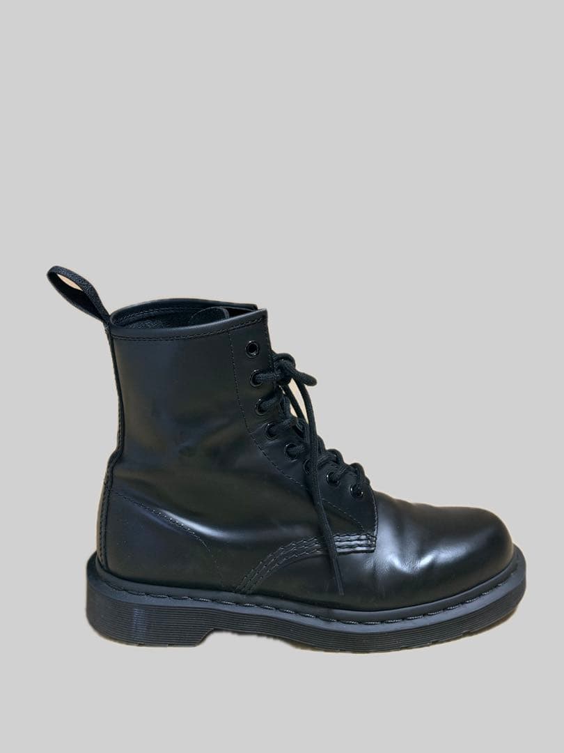 【美品】Dr.Martens 1460 MONO 8ホール レザー ブラック