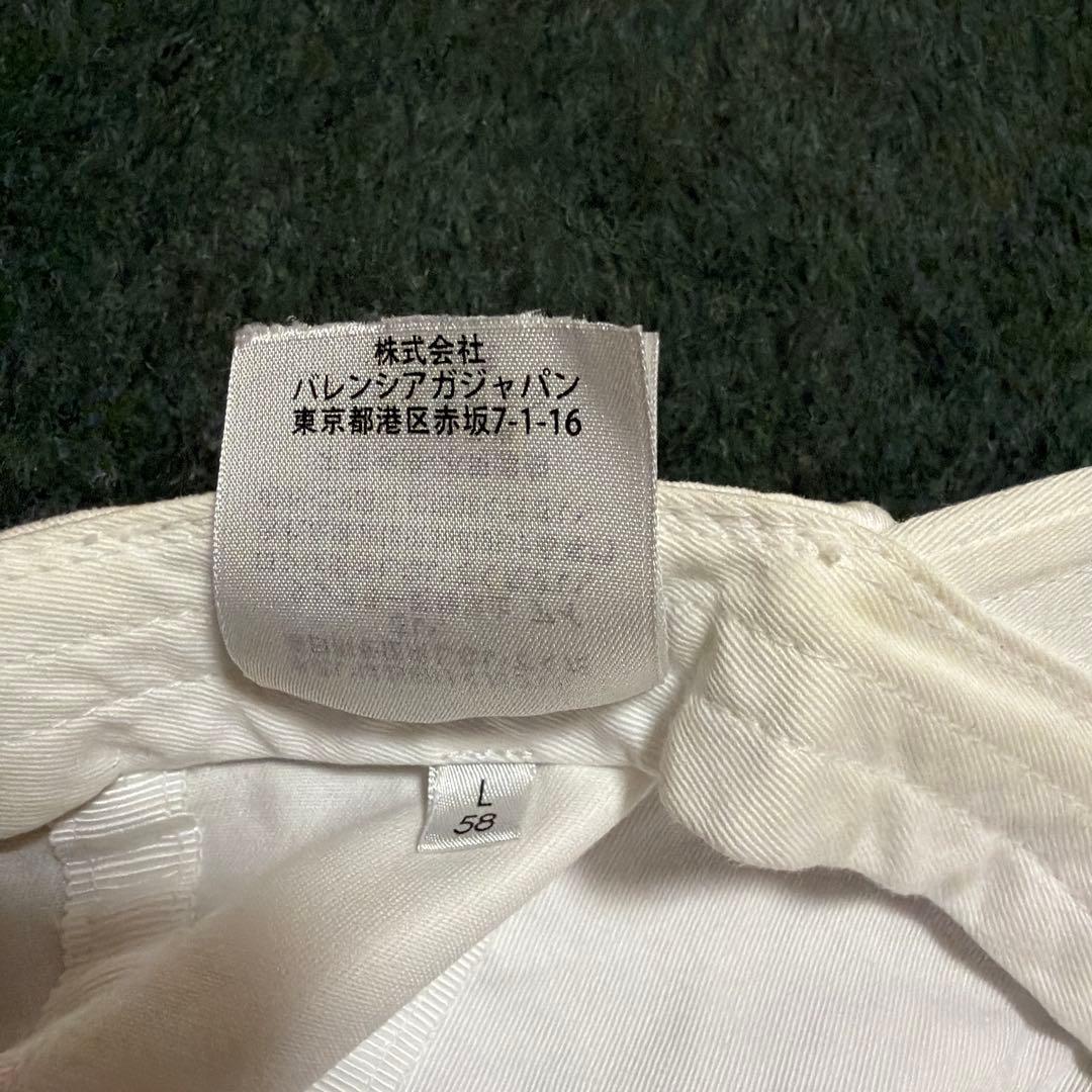 BALENCIAGA バレンシアガ キャップ ホワイト