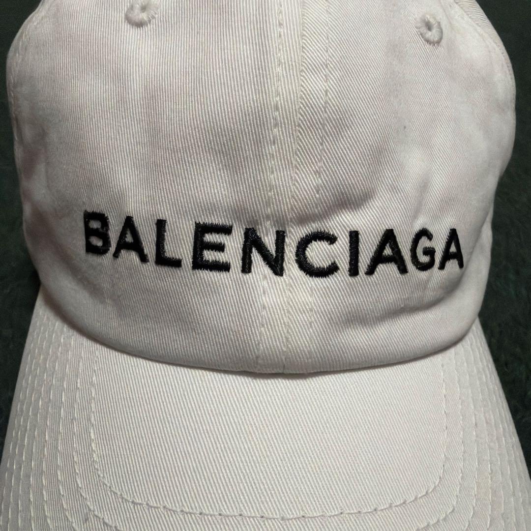 BALENCIAGA バレンシアガ キャップ ホワイト