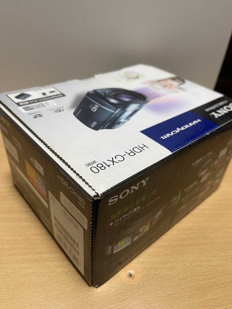 Sony HDR-CX180 ビデオカメラ 本体　テレコン付