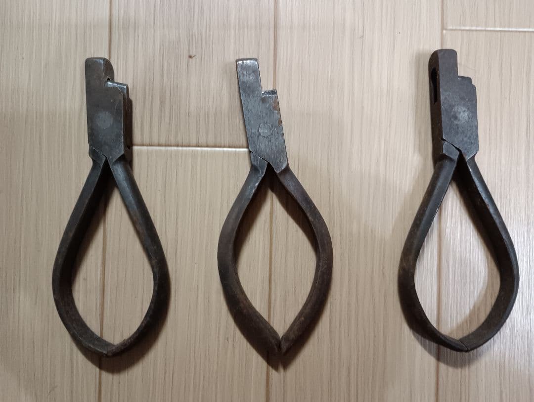 国鉄時代の切符パンチ×3個
