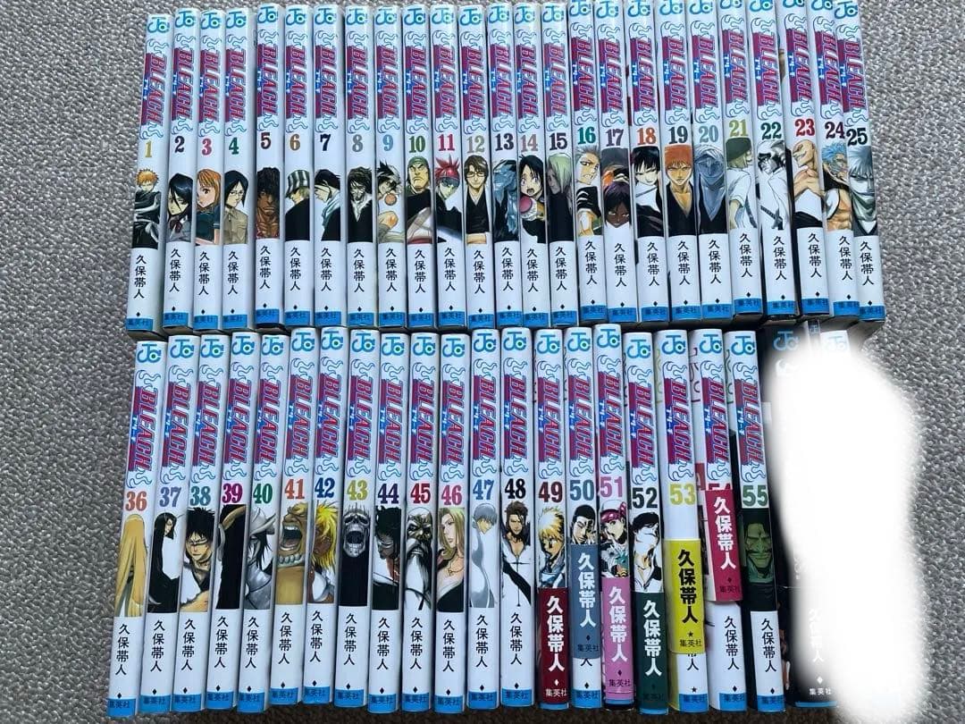 【大容量】BLEACH 1〜55巻セット 久保帯人 漫画 まとめ売り