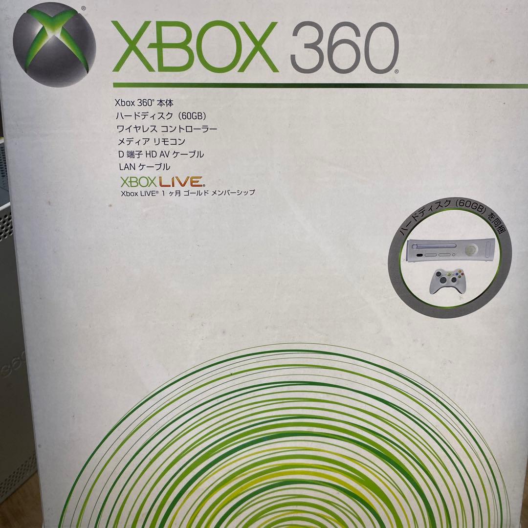XBOX 360 本体(60GB)＋ソフト3本付