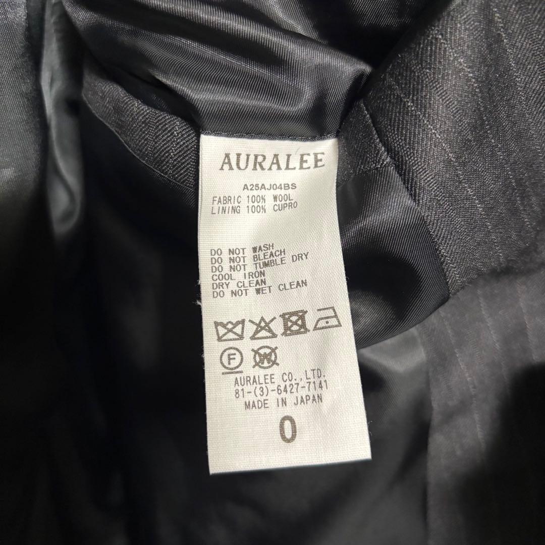 ジャケット・アウター AURALEE 25aw BLUEFACED WOOL JACKET 0