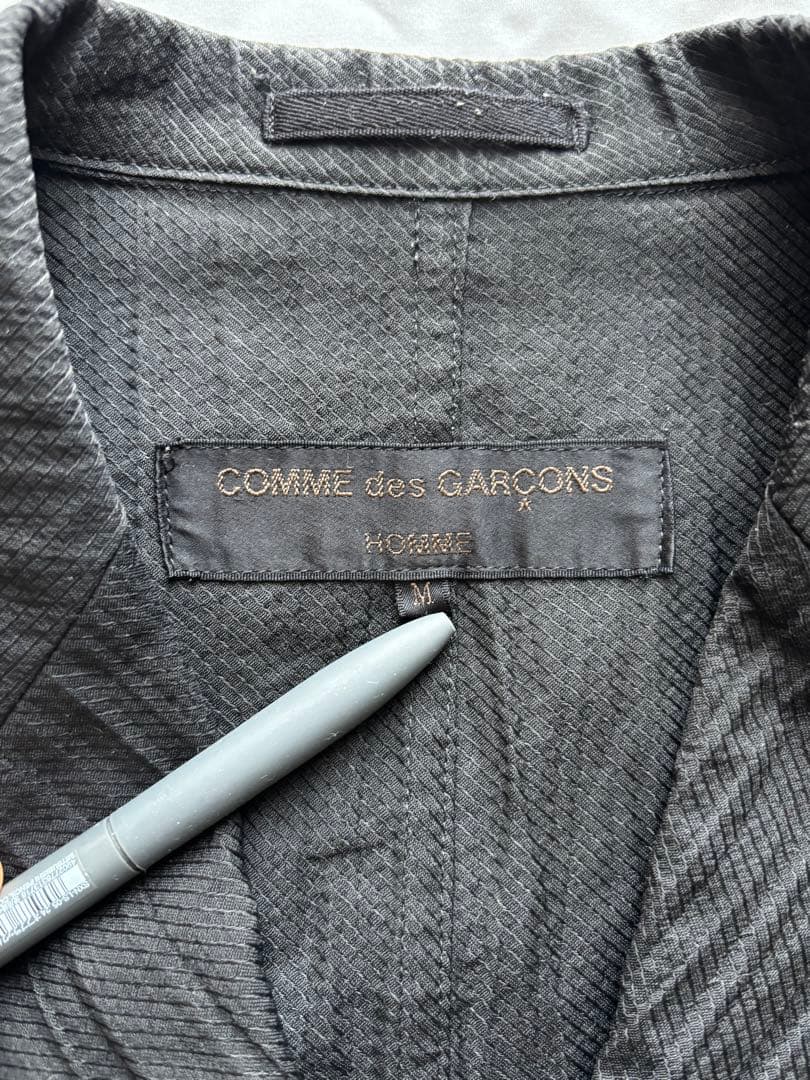 田中オム shrink tailored jacket シワ加工 3Bジャケット