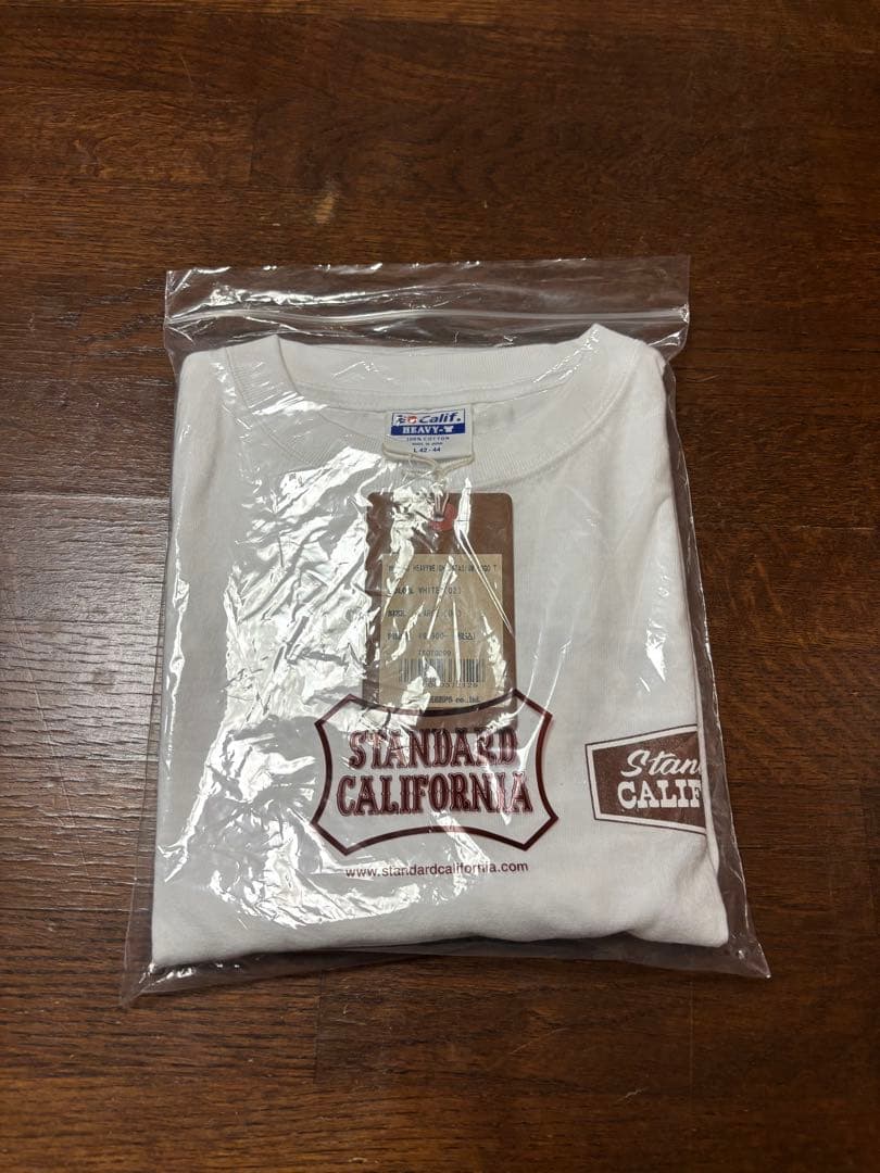スタンダードカルフォルニア　ホワイト Tシャツ Lサイズ