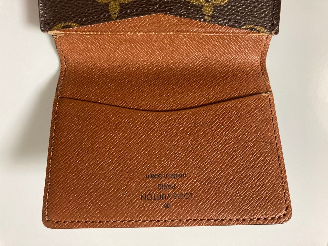 Louis Vuitton ルイヴィトン　名刺入れ モノグラム　美品