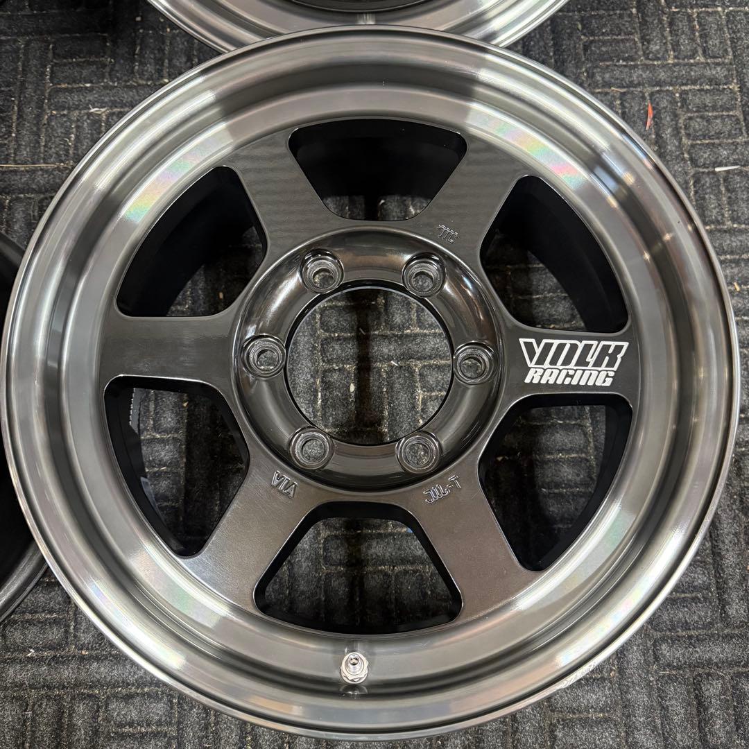 【送料込】VOLK RACING TE37X SB 16インチ ハイエース等
