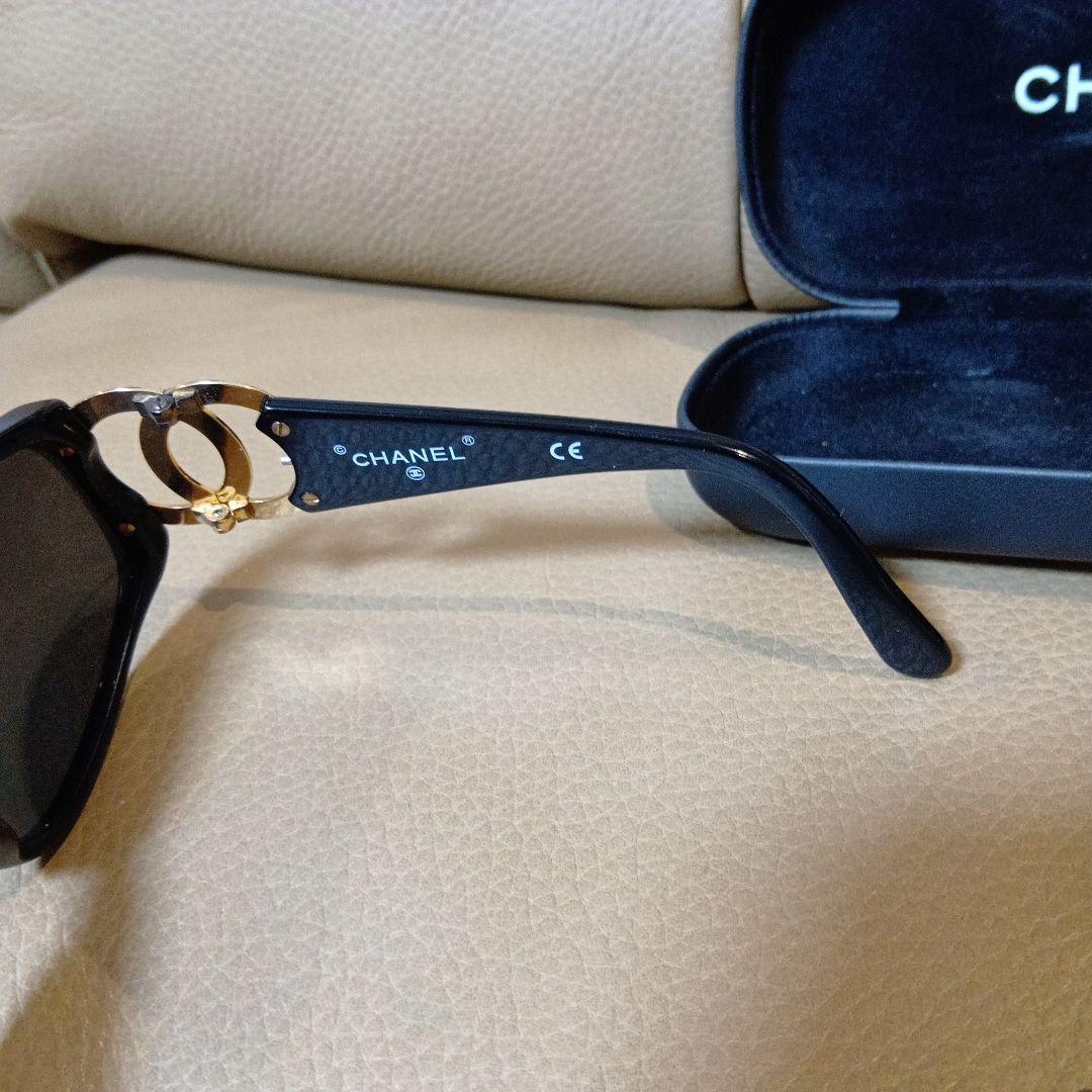 CHANEL　シャネル　ココマーク　サングラス　ケース付き　度あり