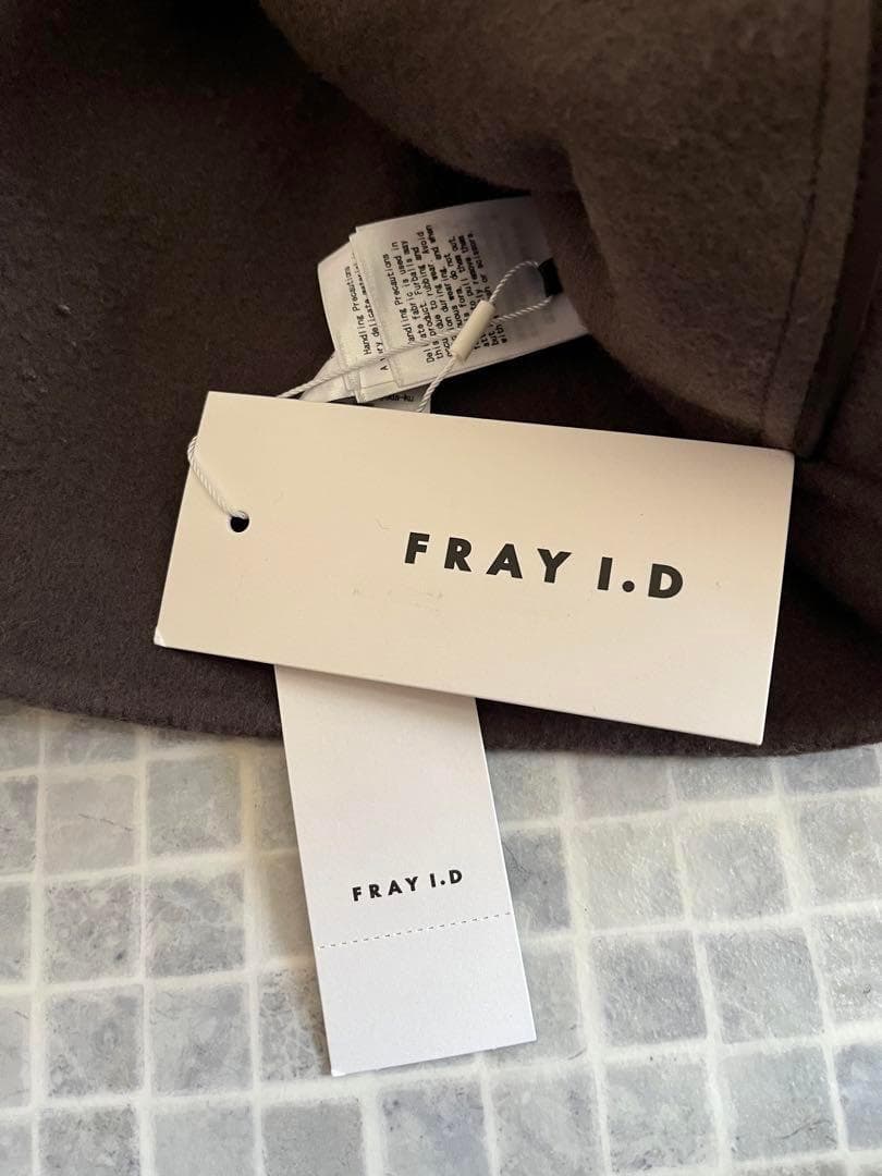 フレイ アイディー❤️ ショールカラーショートリバー コート FRAY I.D