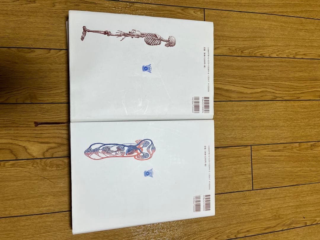 日本人体解剖学 上巻・下巻セット