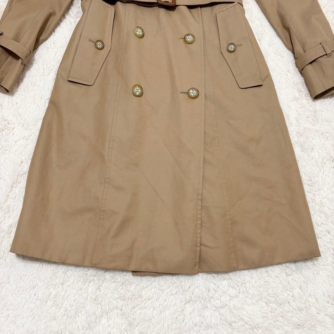 【美品】マッキントッシュ　トレンチコート　チェック　ライナー　Aライン　2way