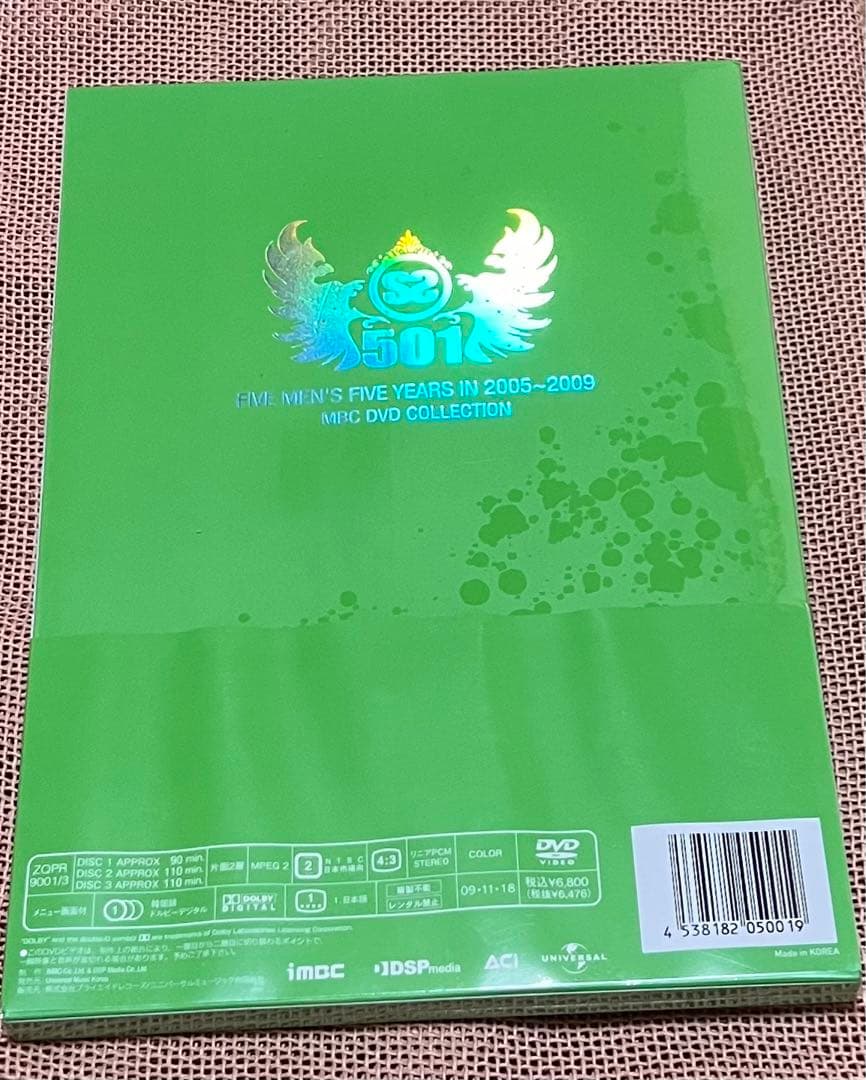 SS501/SS501 FIVE MEN'S FIVE YEARS IN 20…