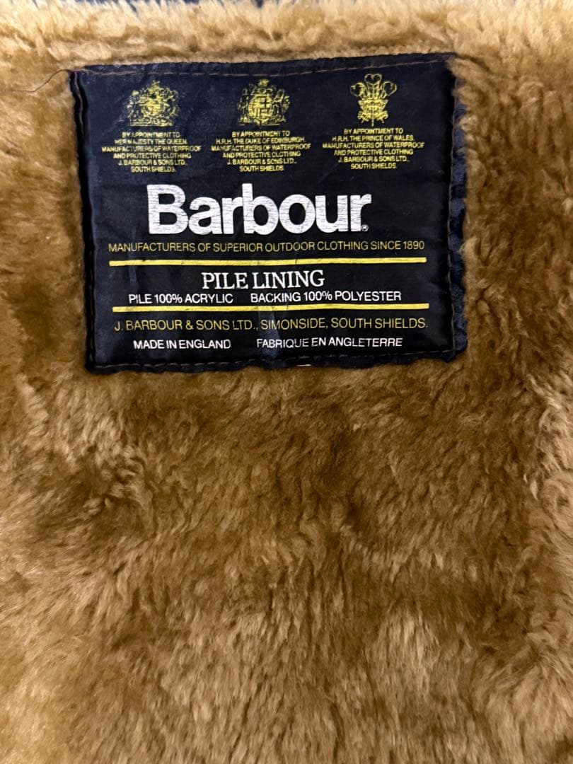 Barbour パイルライニングベスト